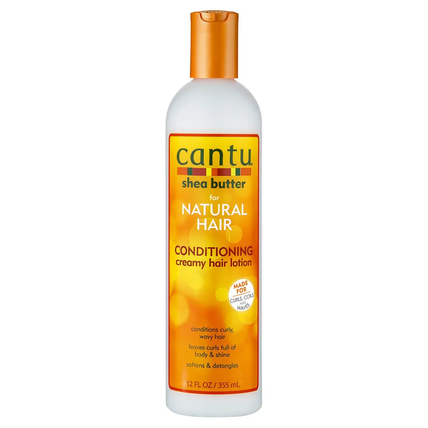 CANTU SHEA BUTTER NATURAL CREAMY HAIR LOTION 12 oz