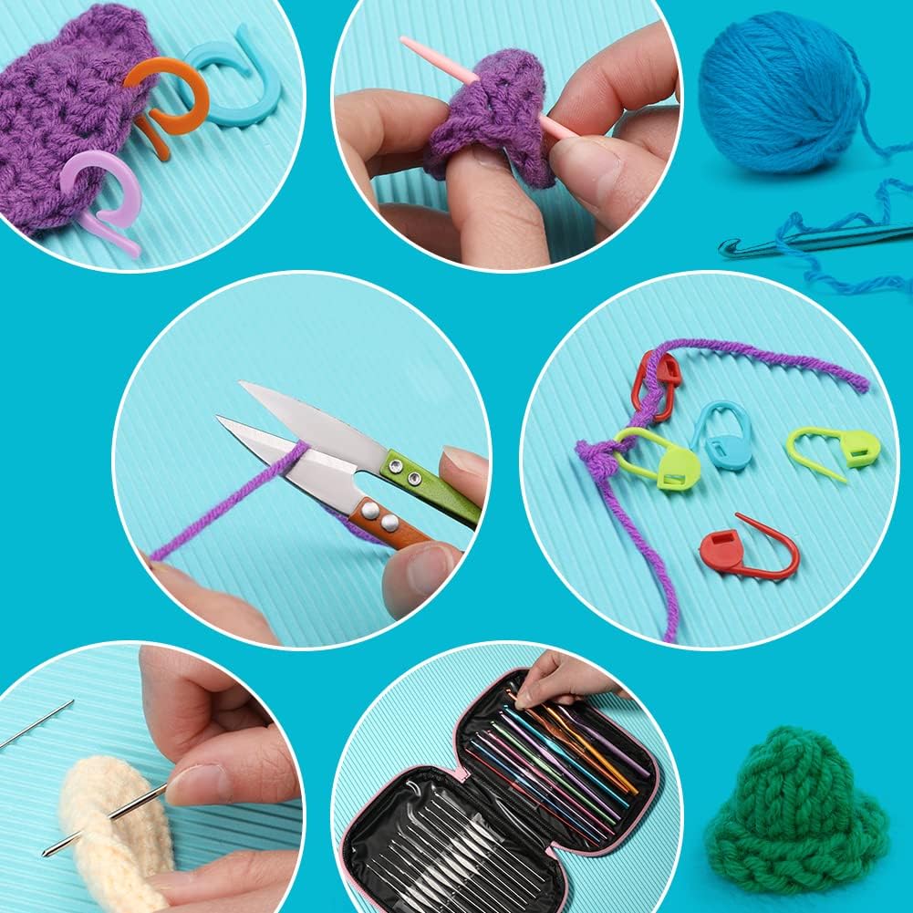Crochet Needle Pink/Green