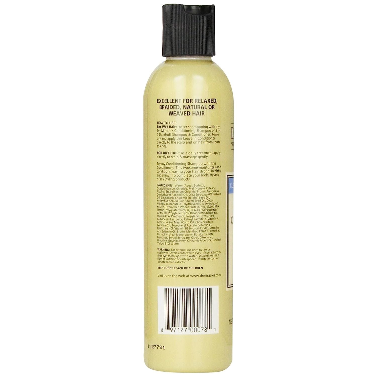 DR. MIRACLES LEAVE-IN COND 8oz