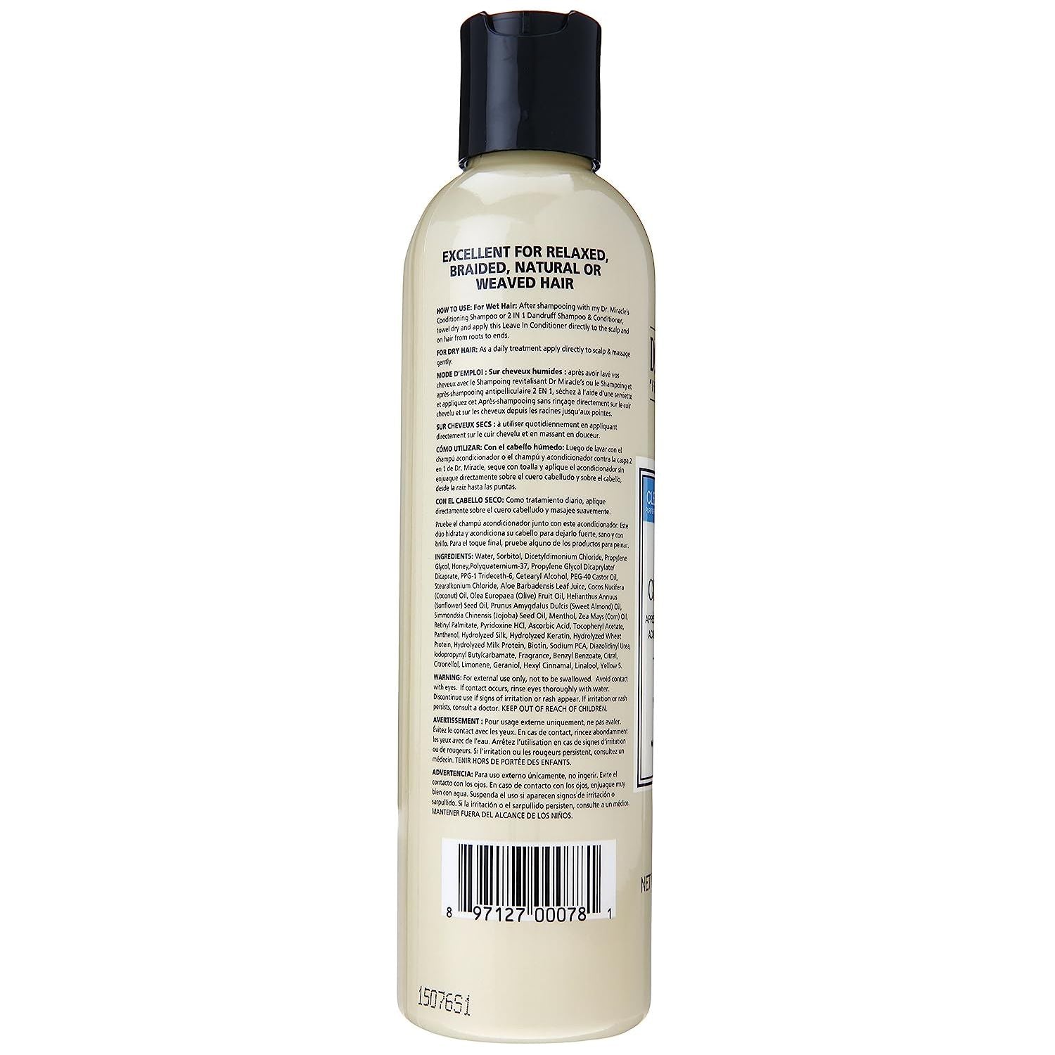 DR. MIRACLES LEAVE-IN COND 8oz