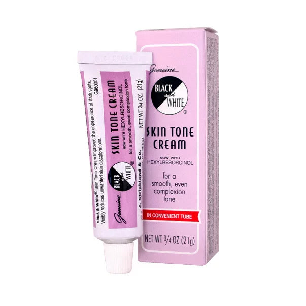 BLACK & WHITE SKIN TONE CREAM .75oz
