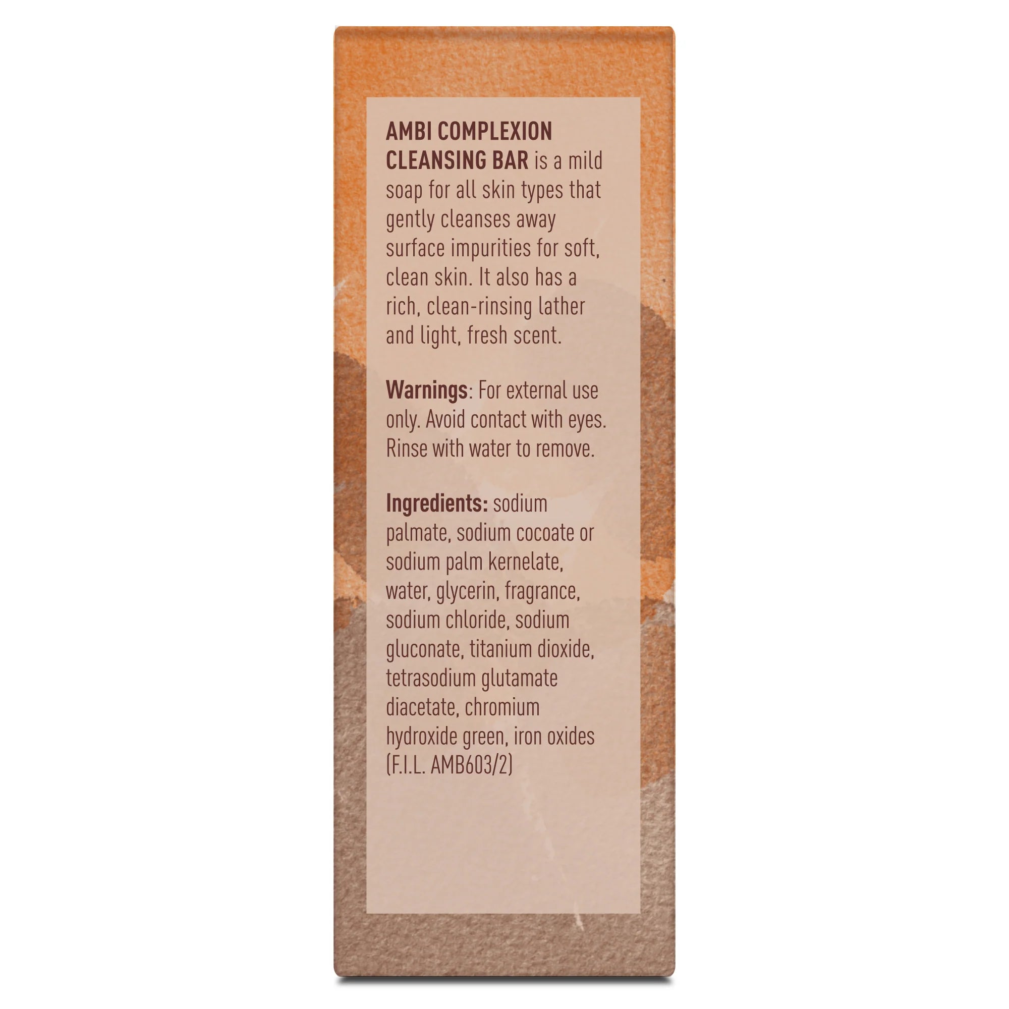 AMBI COMPLEXION CLEANSING BAR 3.5oz