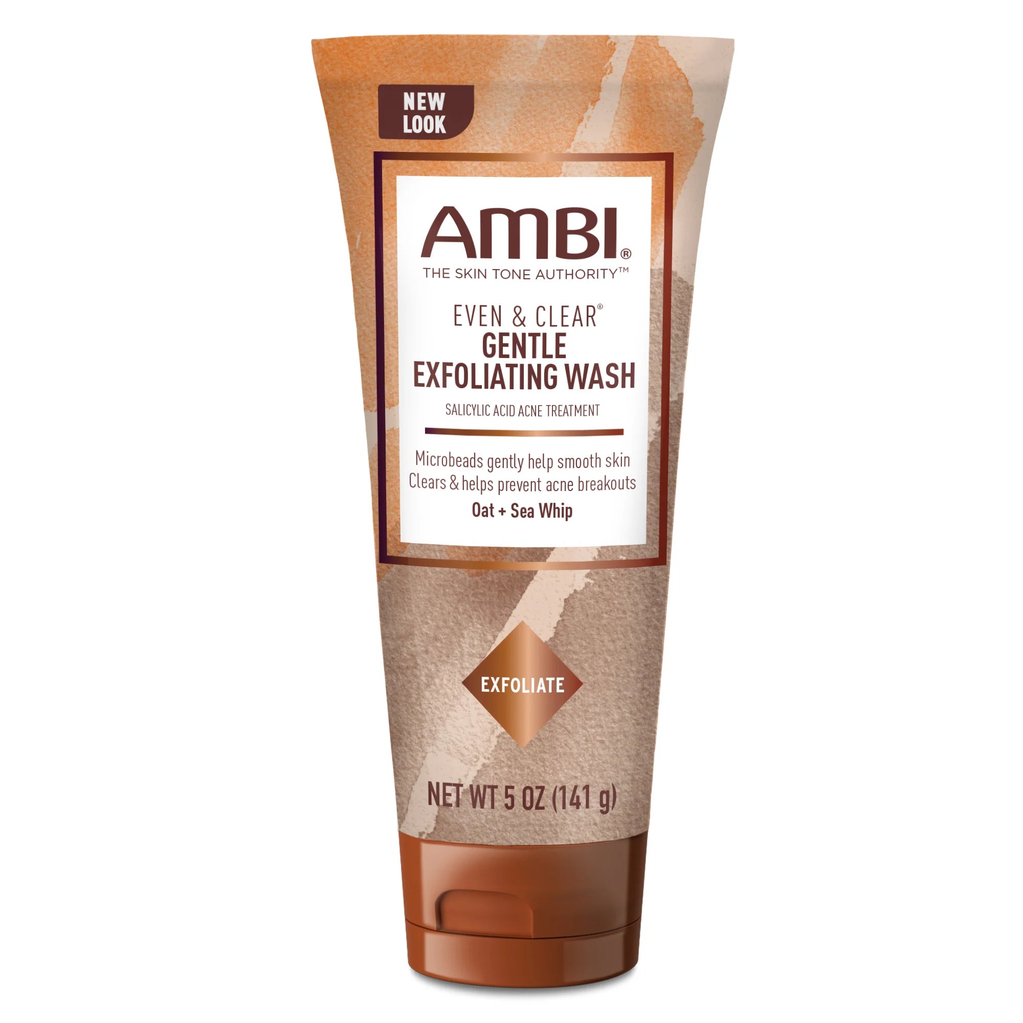 AMBI EVEN & CLEAR GENTLE EXFOLIATING WASH 5oz