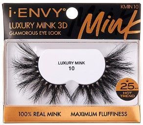 KISS I-ENVY LUXURY MINK 3D LASHES #10