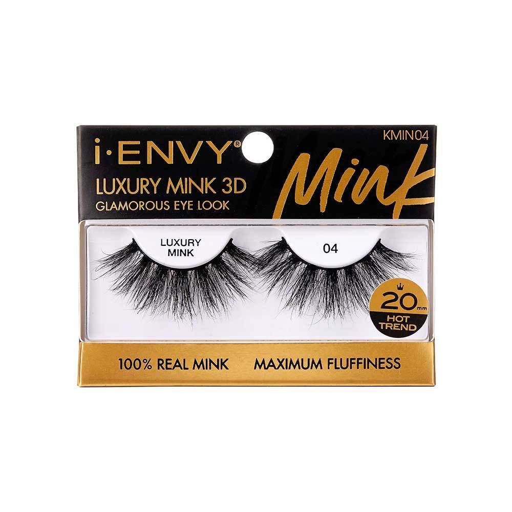 KISS I-ENVY LUXURY MINK 3D LASHES #04
