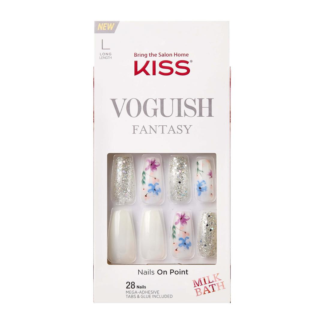 KISS VOGUISH FANTASY NAILS 28CT L