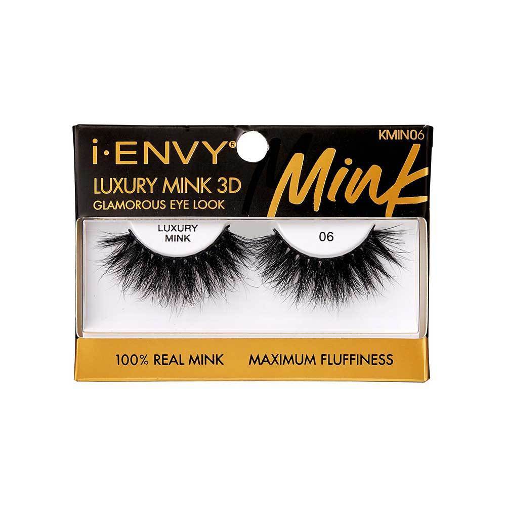 KISS I-ENVY LUXURY MINK 3D LASHES #06