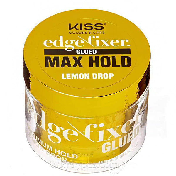 KISS RED EDGE FIXER 24HR MAX HOLD LEMON DROP EDM10 3.38oz