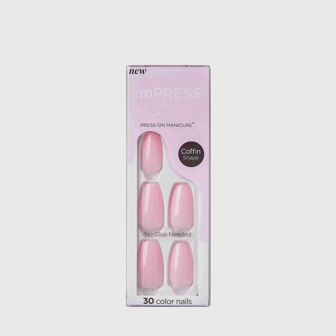 KISS IMPRESS COLOR NAILS PINK DREAM 30CT