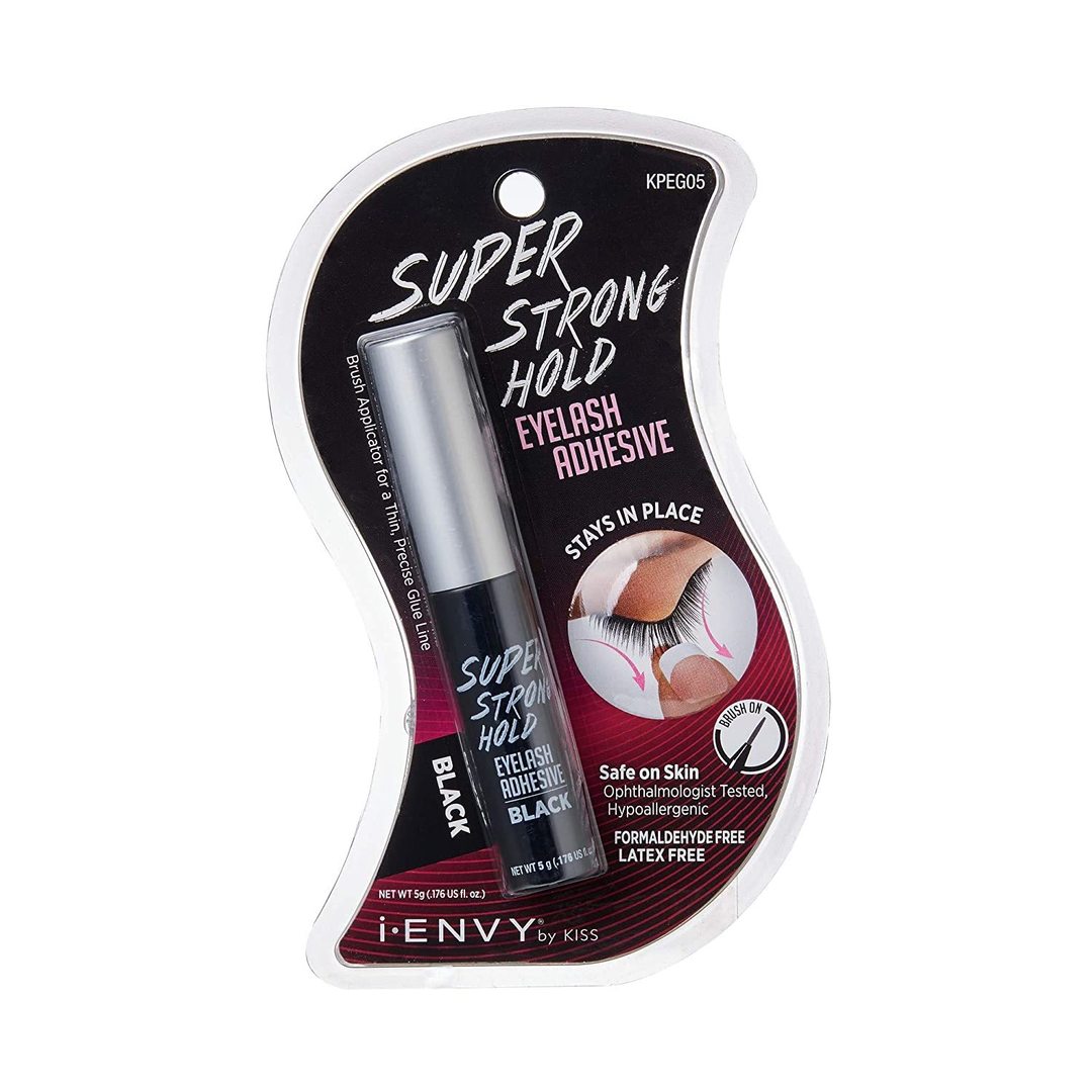 KISS SUPER STRONG HOLD EYELASH ADHESIVE BLACK