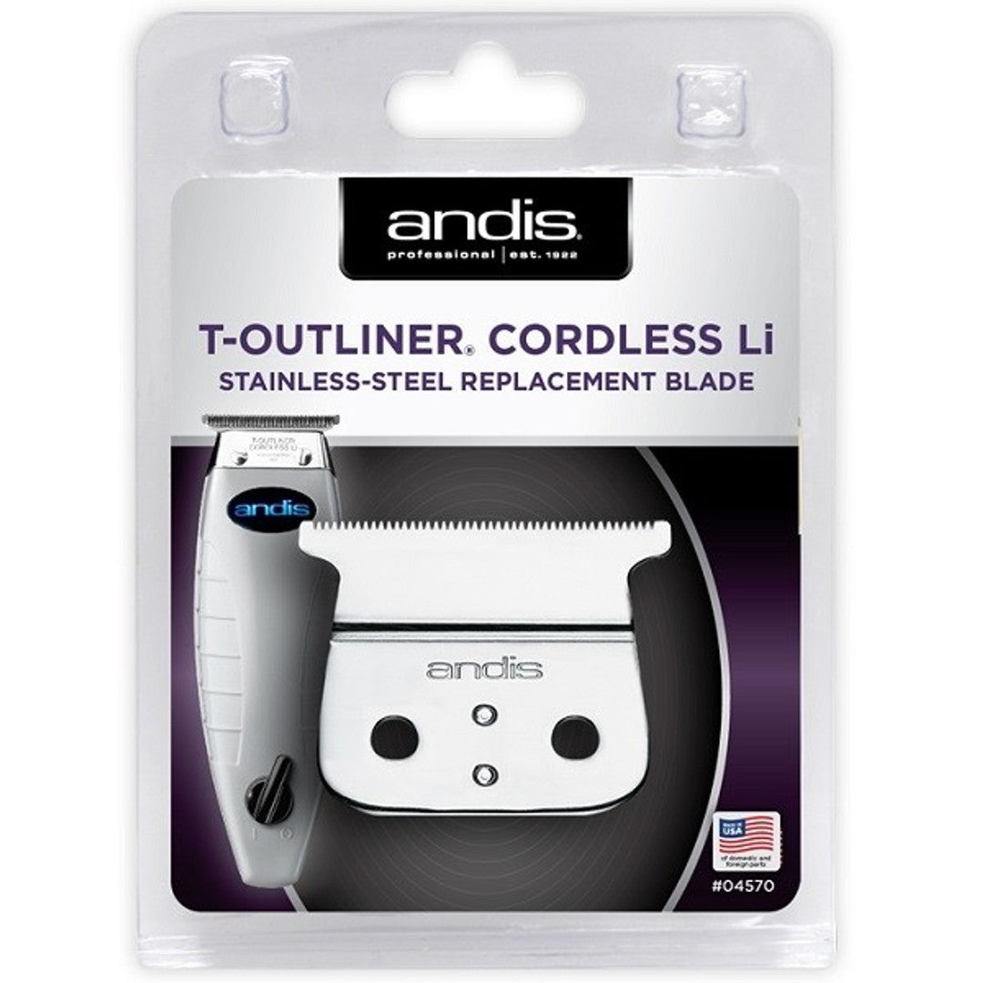 ANDIS T-OUTLINER CORDLESS LI REPLACEMENT BLADE 0.1MM #04570