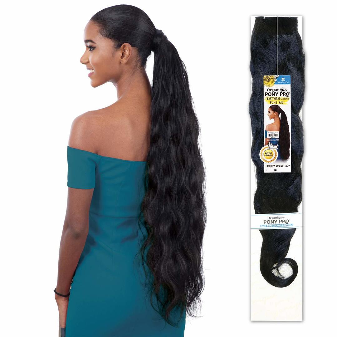 SHAKE-N-GO ORGANIQUE PONY PRO BODY WAVE 32" #1