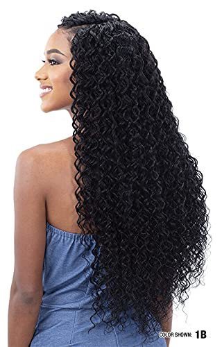 SHAKE-N-GO ORGANIQUE BUNDLE BEACH CURL 30" #1B