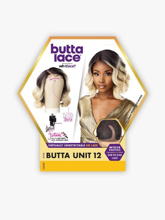 SENSATIONAL BUTTA LACE HD WIG UNIT 12 #FLAMBOYAGEBLONDE