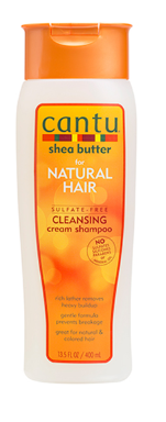 CANTU SHEA BUTTER NATURAL CLEANSING SHAMPOO 13.5oz