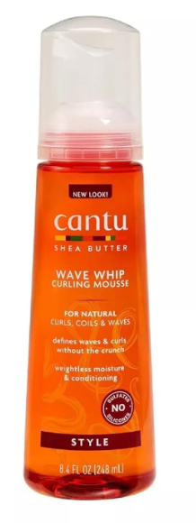 CANTU SHEA BUTTER NATURAL WAVE WHIP MOUSSE 8.4oz