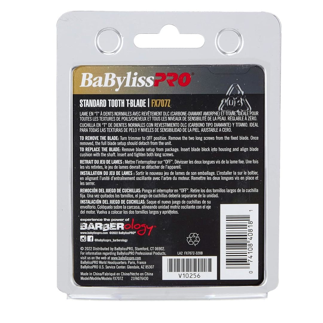 BABYLISS PRO T-BLADE DEEP TOOTH T FX707Z GOLD