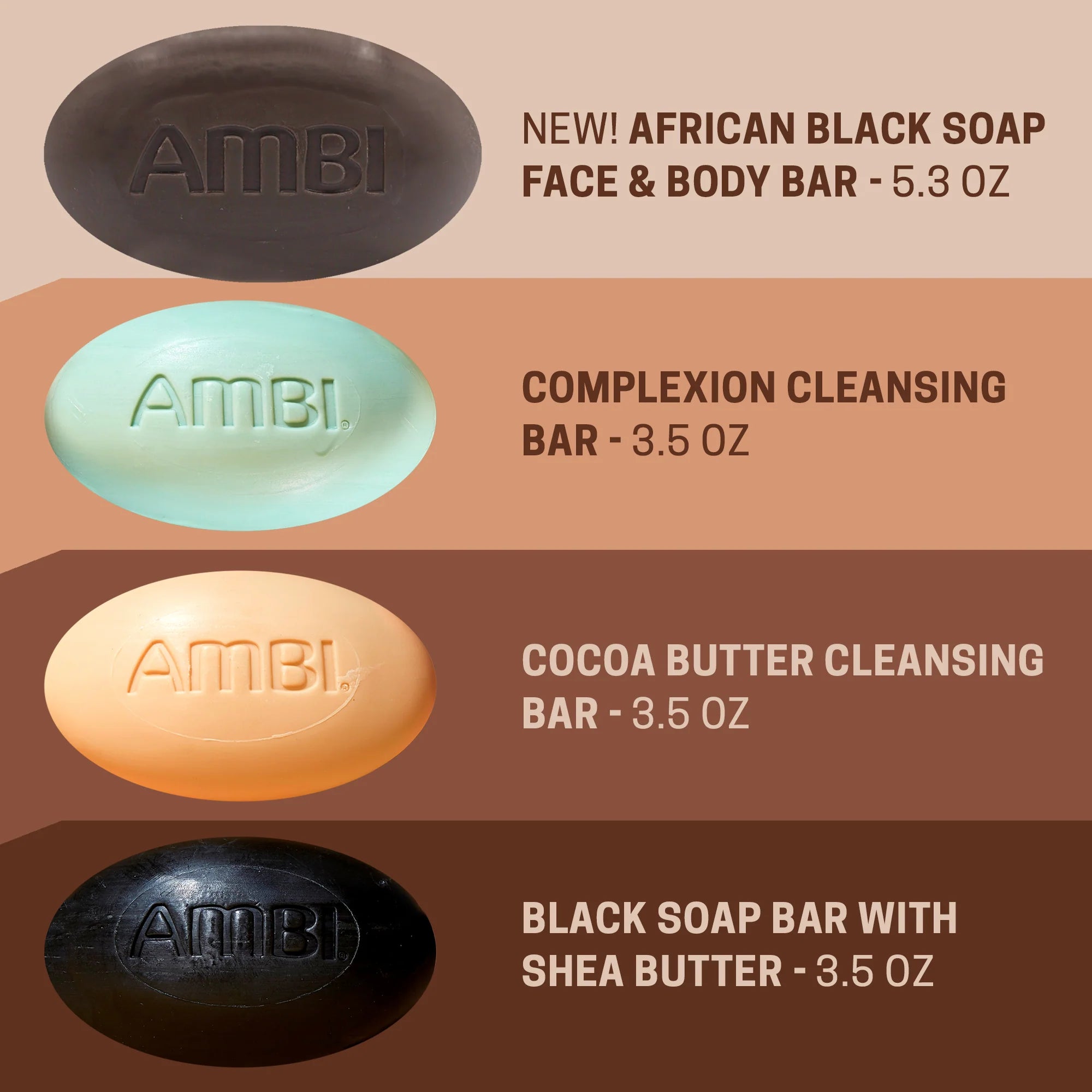 AMBI BLACK SOAP + SHEA BUTTER 3.5oz