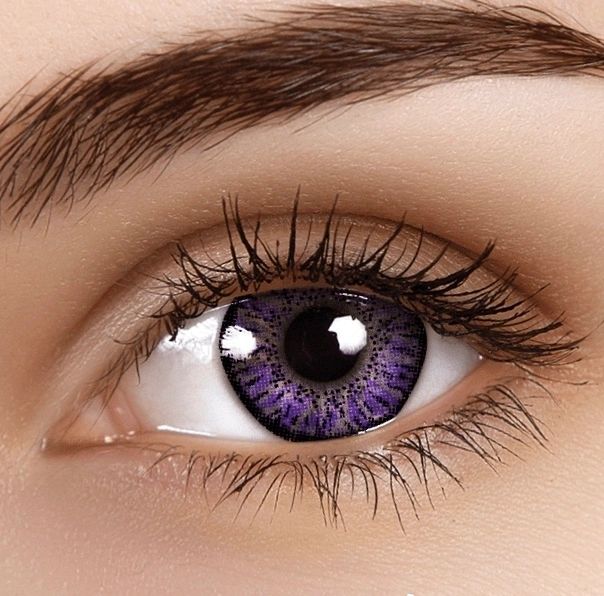 DARK VIOLET NON PRESCRIPTION COLORED CONTACTS - ISODA COLORS