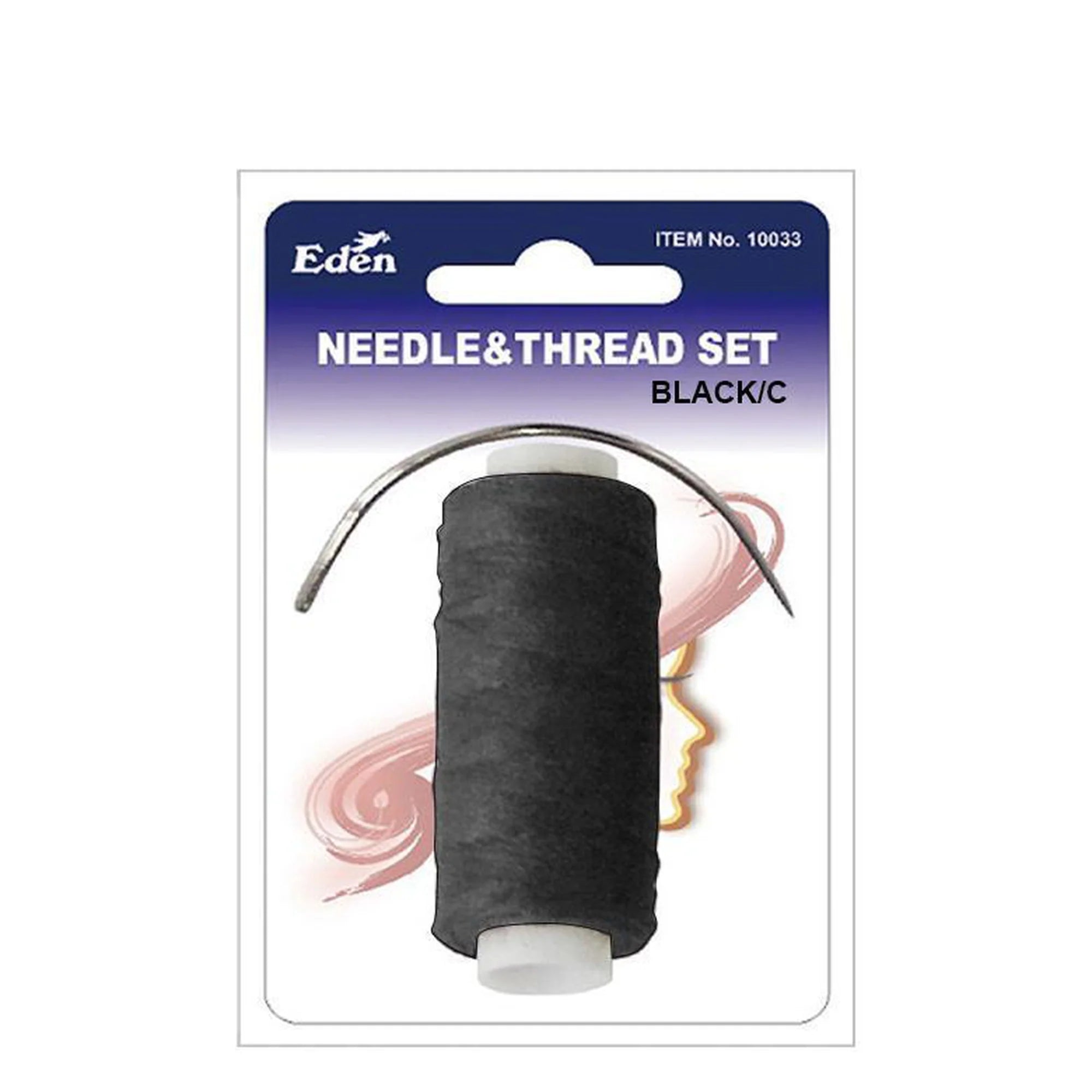 EDEN NEEDLE &THREAD SET BROWN