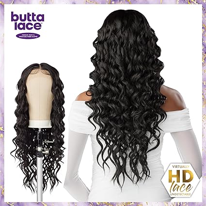 BUTTA HD LACE WIG HH BLEND DEEP TWIST 26" #1