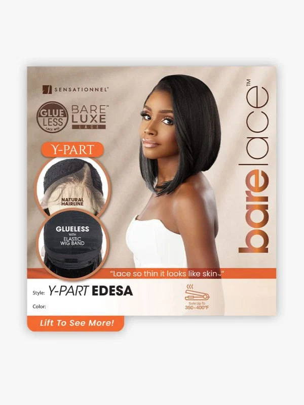 SENSATIONNEL BARE LACE Y-PART EDESA WIG #SECRET HIGHLIGHT LIGHT ASH BROWN