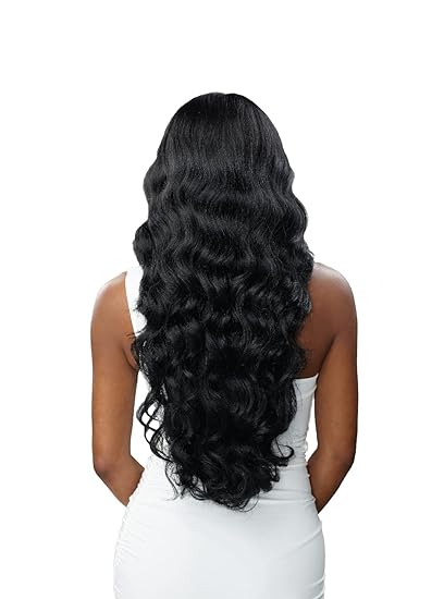 BUTTA HD LACE WIG HH BLEND CURLY BODY 26" BALAYAGE MOCHA