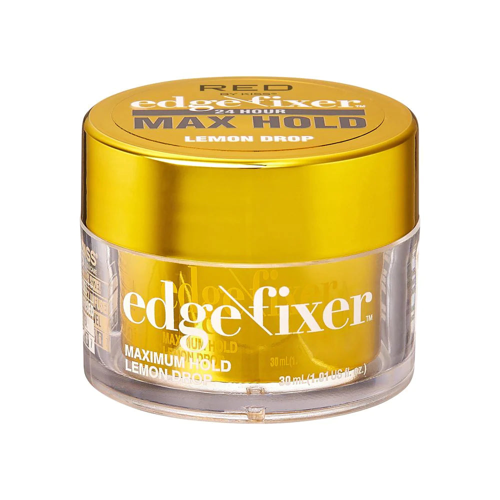 KISS RED EDGE FIXER 24HR MAX HOLD LEMON DROP 1.01oz