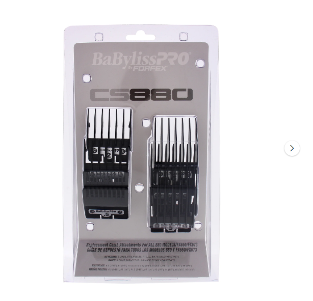 BABYLISS PRO FORFEX CS880 REPLACEMENT COMB ATTACHMENTS