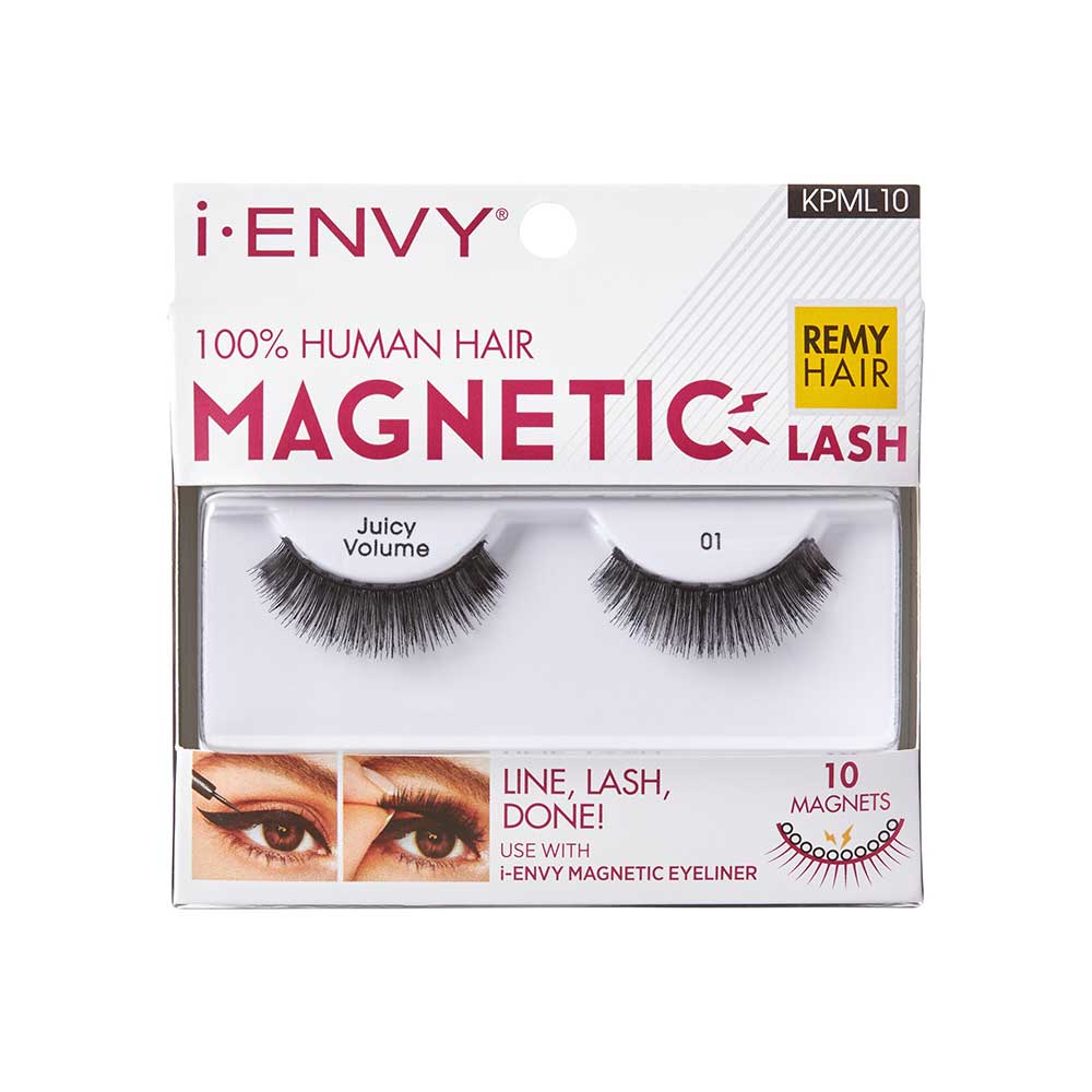 I-ENVY 100% HUMAN HAIR MAGNETIC LASH 01 #KPML10