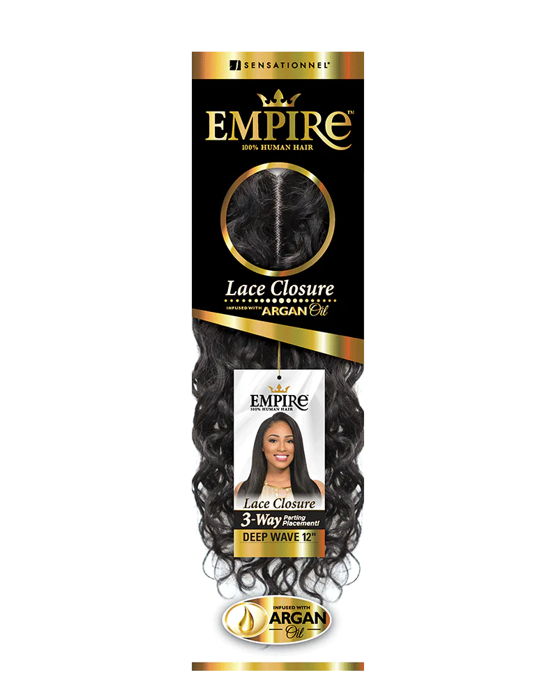 EMPIRE DEEP WAVE 12" #2 SENSATIONNEL 100% HUMAN HAIR