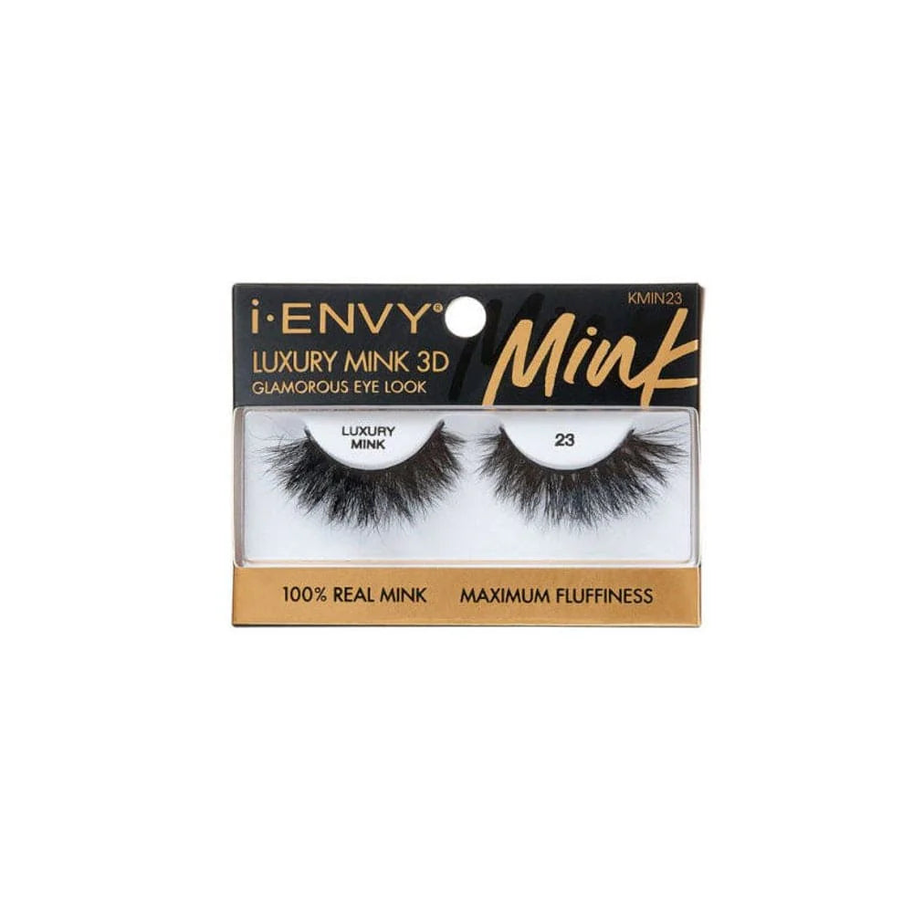 KISS I-ENVY LUXURY MINK 3D LASHES #23