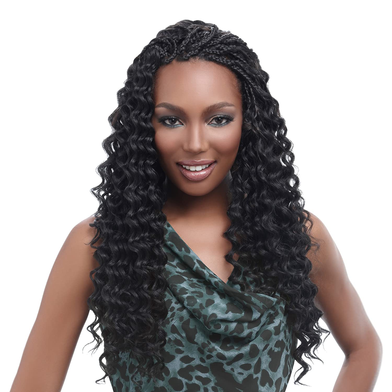 KIMA BRAID RIPPLE DEEP 20" #1B