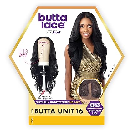 SENSATIONAL BUTTA LACE WIG HD LACE UNIT 16 #1