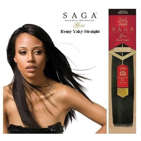 MILKY WAY SAGA GOLD REMY YAKY 100% HUMAN HAIR 10s" #27