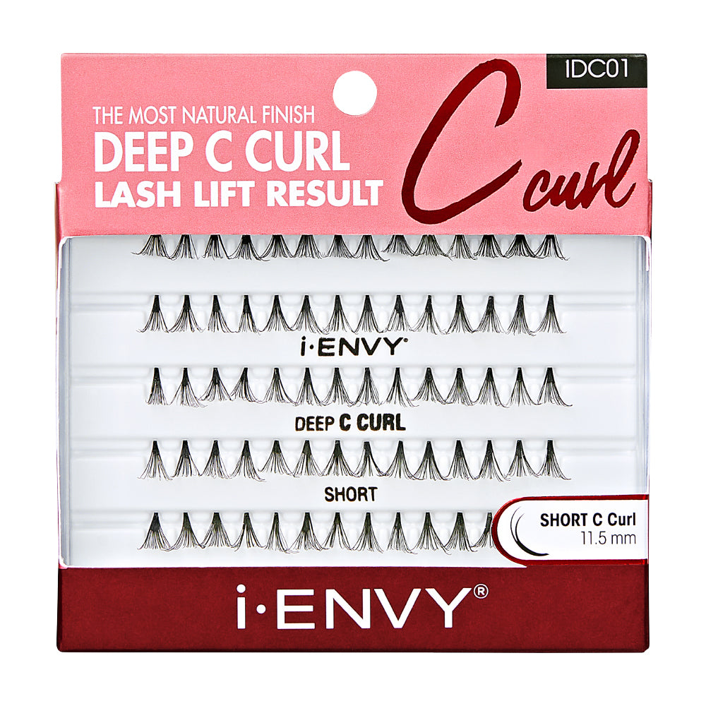 I-ENVY DEEP C CURL INDIVIDUAL LASHES SHORT