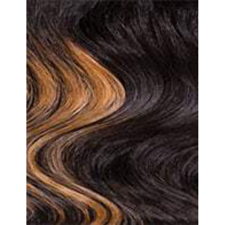 BUTTA HD LACE WIG HH BLEND CURLY BODY 26" BALAYAGE HAZELNUT