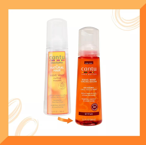 CANTU SHEA BUTTER NATURAL WAVE WHIP MOUSSE 8.4oz