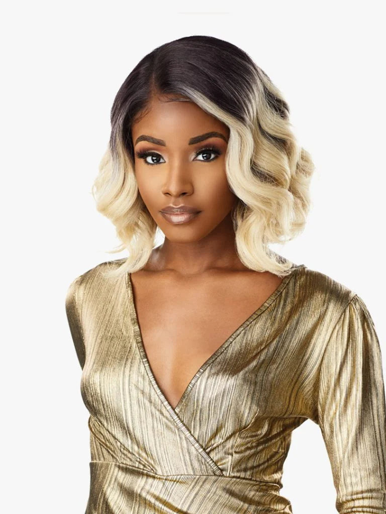SENSATIONAL BUTTA LACE HD WIG UNIT 12 #FLAMBOYAGEBLONDE