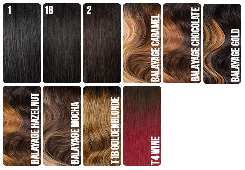 BUTTA LACE WIG HH BLEND WATER WAVE 16" #BALAYAGEGOLD