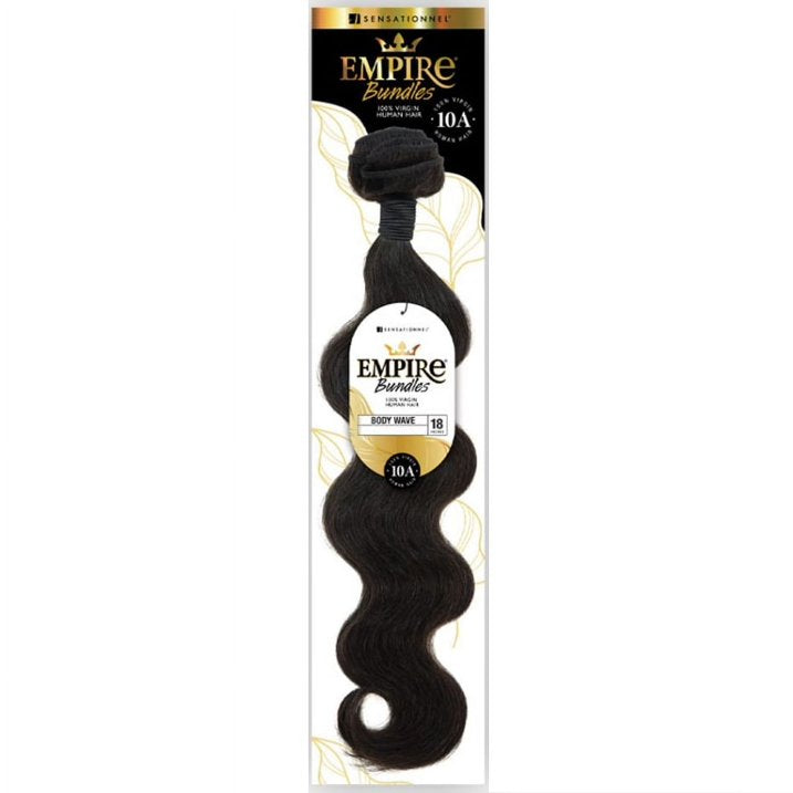 EMPIRE BUNDLES 100% VIRGIN HH BODY BLACK 16"
