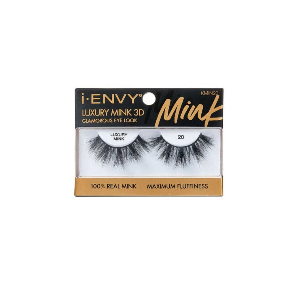 KISS I-ENVY LUXURY MINK 3D LASHES #20