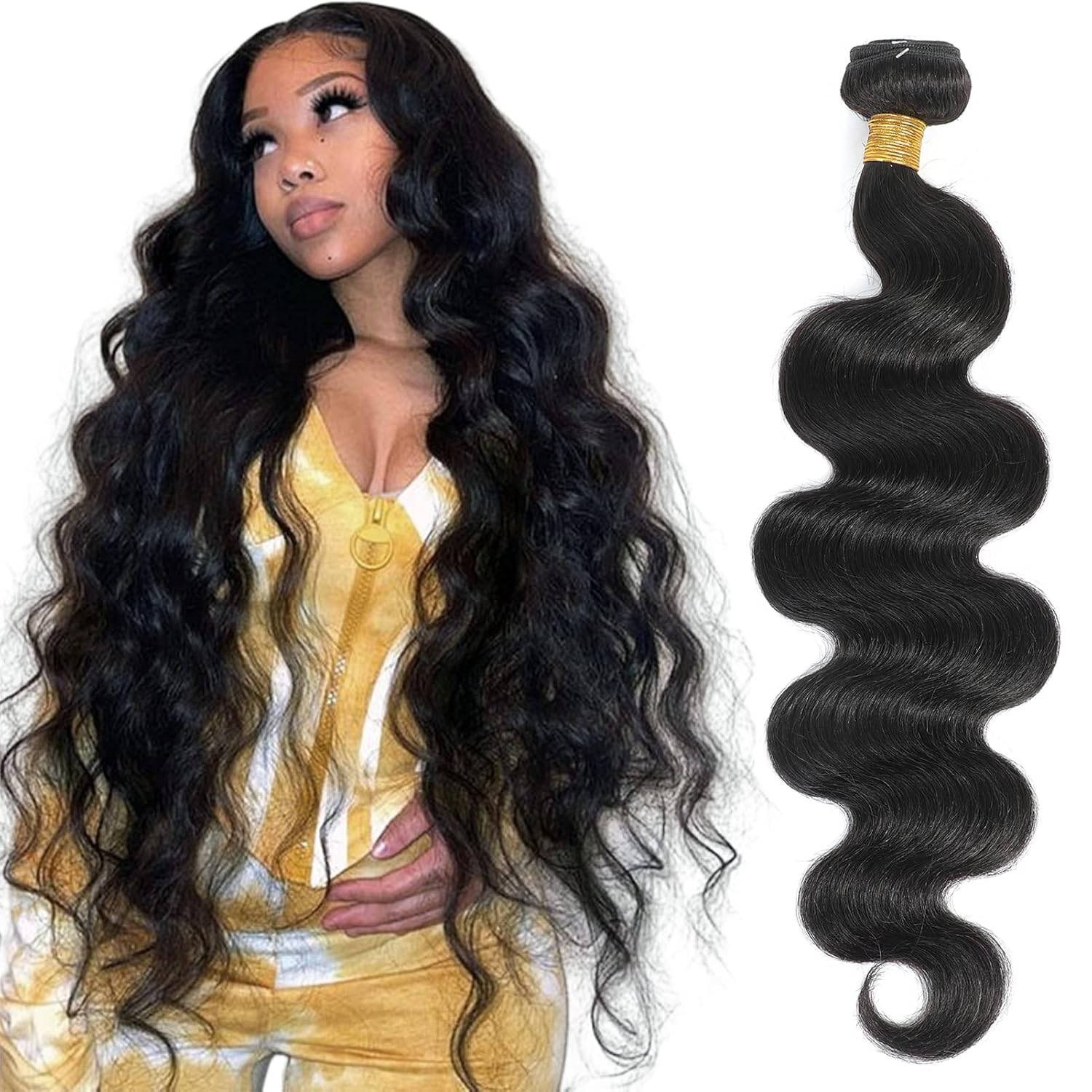 ZURY THE BRAZILIAN 100% UNPROCESSED VIRGIN REMY HUMAN HAIR S-BODY 24" #NATURAL