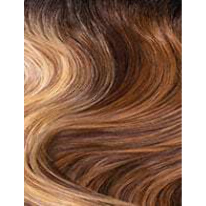 BUTTA HD LACE WIG HH BLEND CURLY BODY 26" BALAYAGE CARAMEL