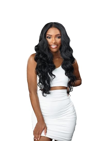 BUTTA HD LACE WIG HH BLEND CURLY BODY 26" MONEY PIECE SANDY BLONDE