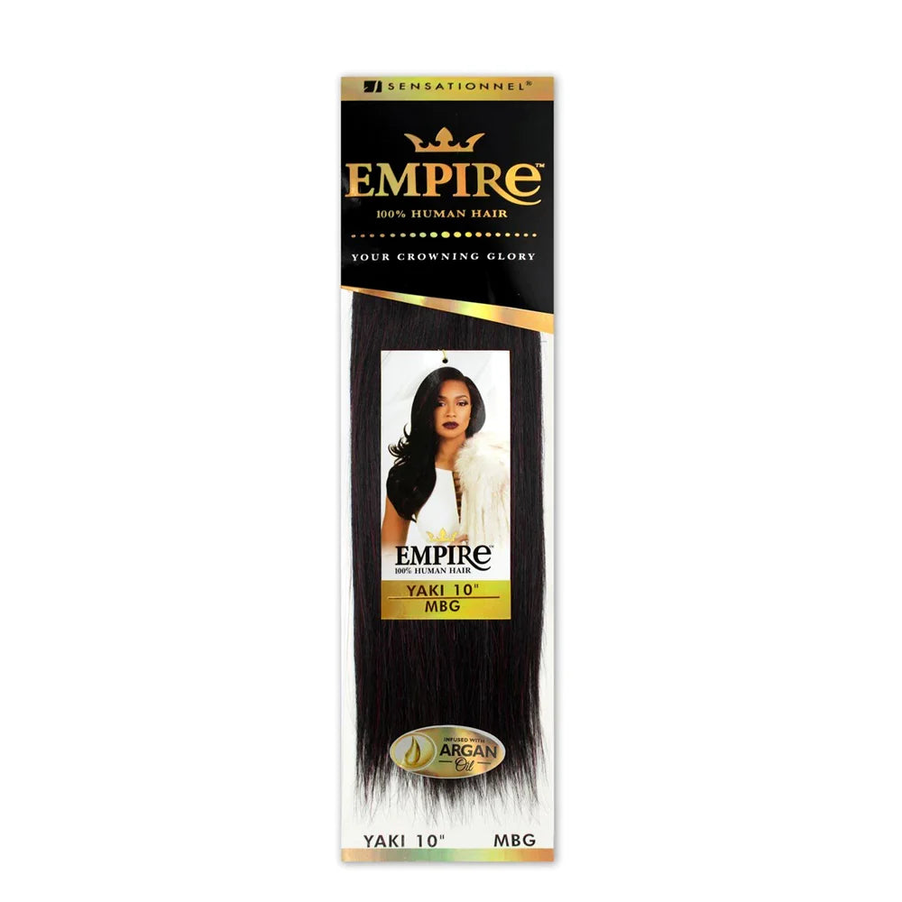 EMPIRE 100% HUMAN YAKI HAIR 10" #S1B/30