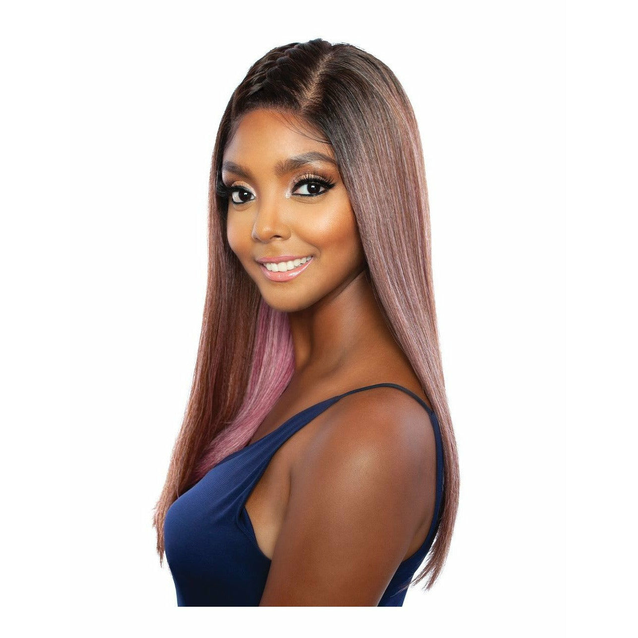 TOP KNOT BRAID LACE WIG FOHAWK BRAID