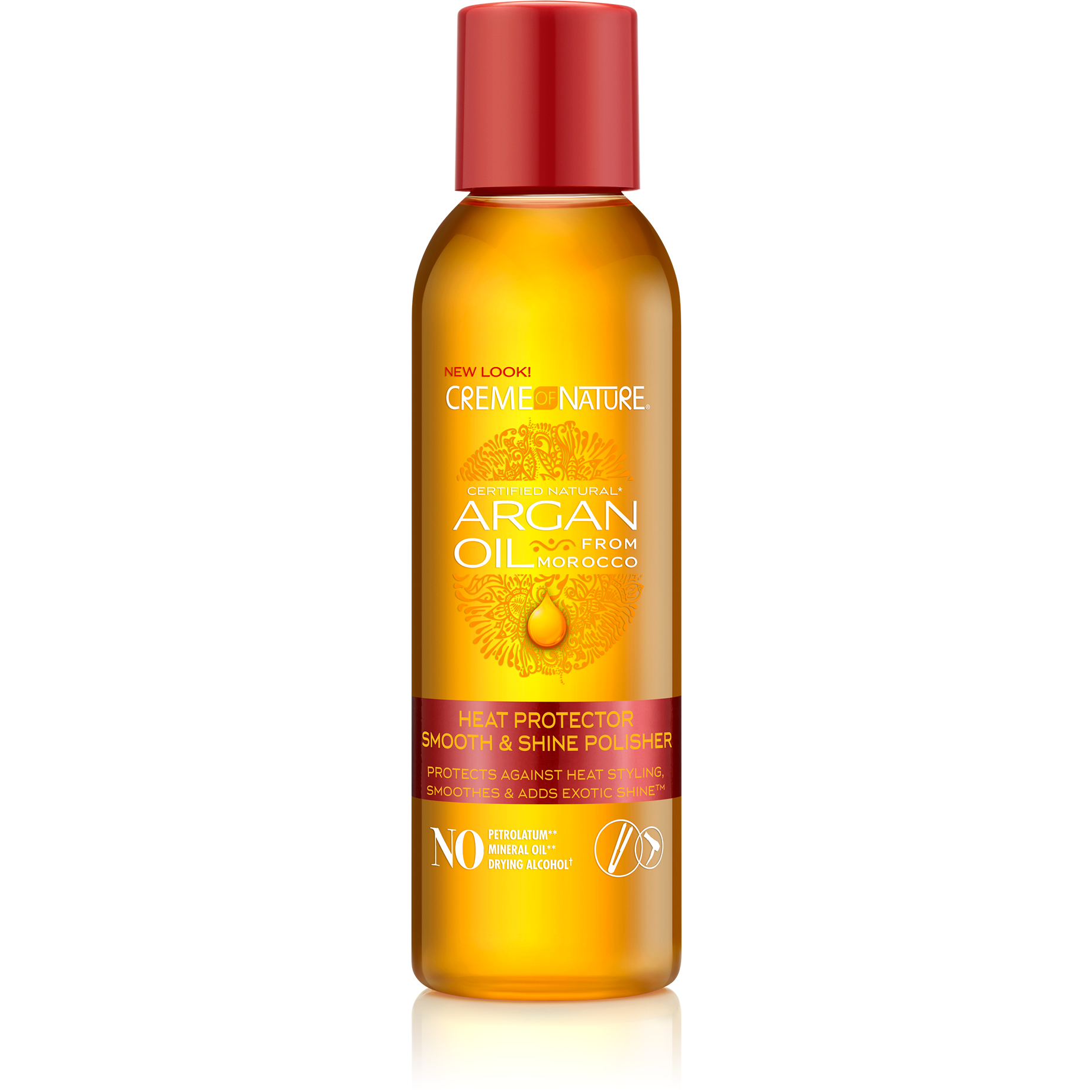 CREME OF NATURE ARGAN OIL HEAT PROTECTOR 4oz-Creme Of Nature- Hive Beauty Supply