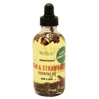 WELLOS ARGAN & STRAWBERRY ESSENTIAL OIL 4oz