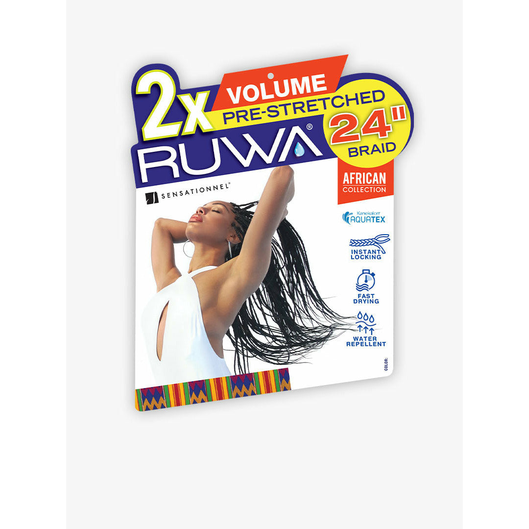 SENSATIONNEL PRE-STRETCHED 2X RUWA 24" #1-Sensationnel- Hive Beauty Supply